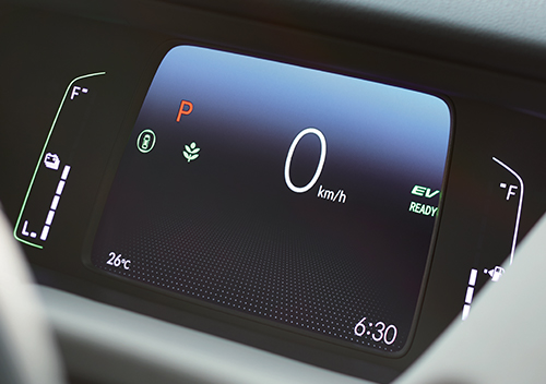 Hyrbid-TFT-Display Honda New Jazz